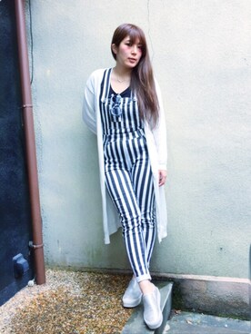 AIさん（レディース・159cm）の春コーディネート