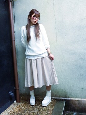 「おめかしコーデ」｜AIさん（レディース・159cm）の春コーディネート