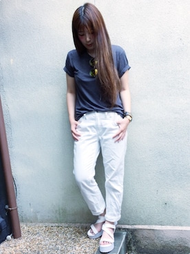 AIさん（レディース・159cm）の夏コーディネート