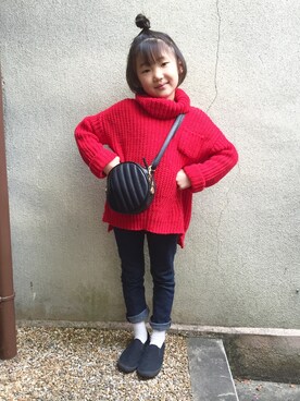 AIさん(キッズ・120cm)の冬コーディネート