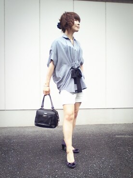 rierie993さん（レディース・151cm）の夏コーディネート