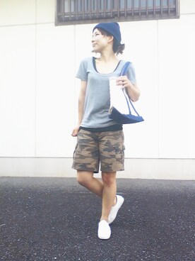 rierie993さん（レディース・151cm）の夏コーディネート