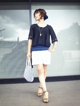 rierie993さん（レディース・151cm）の秋コーディネート