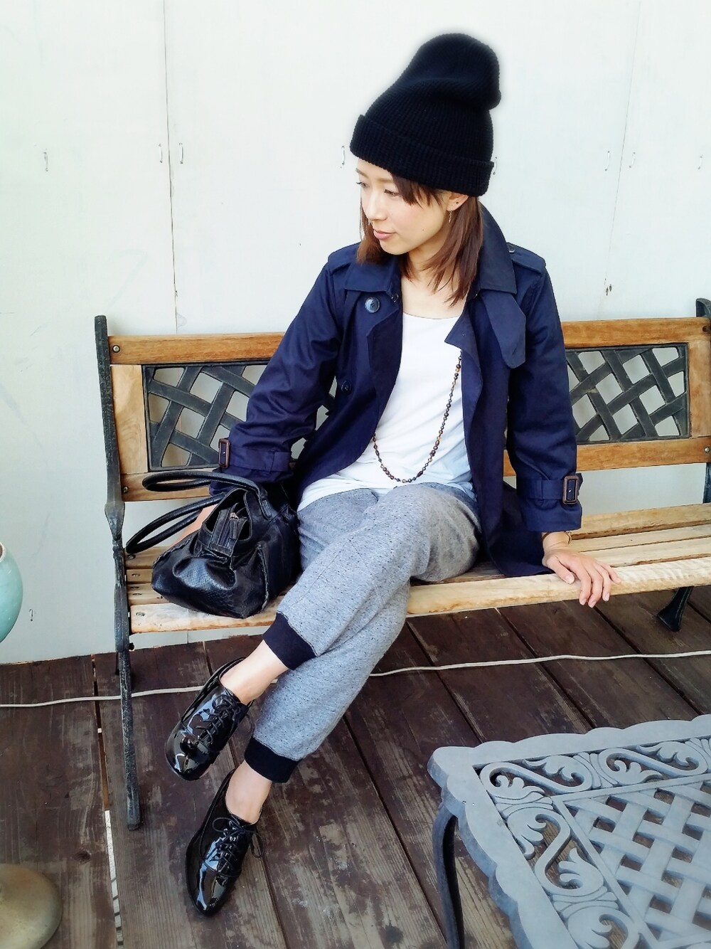 AVIE✖️ LUCA/LADY LUCK LUCA  ルカAライントレンチコート LUCA/LADY LUCK LUCA（ルカ/レディラックルカ）の「LC/LLL A