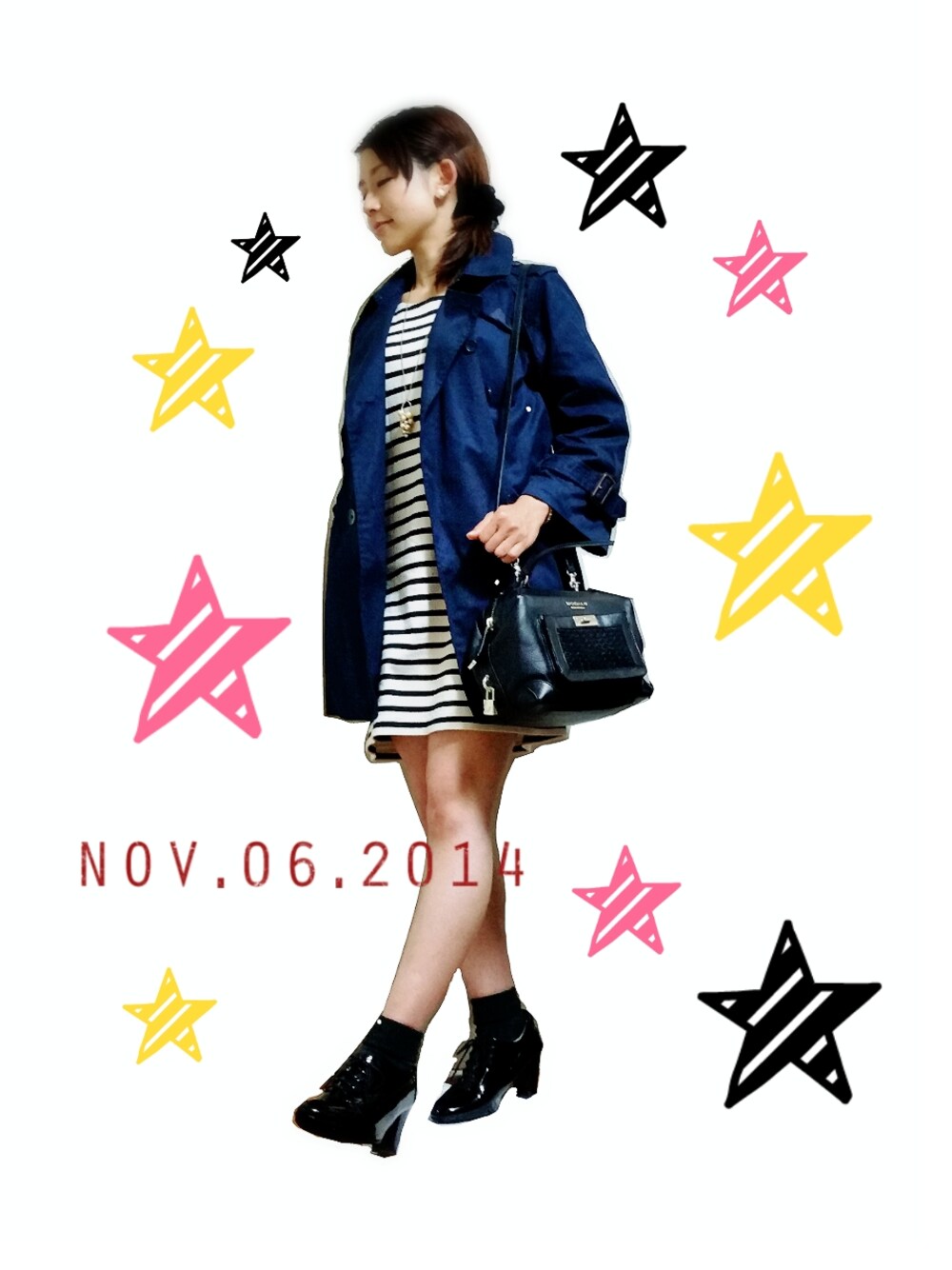 AVIE✖️ LUCA/LADY LUCK LUCA  ルカAライントレンチコート LUCA/LADY LUCK LUCA（ルカ/レディラックルカ）の「LC/LLL A