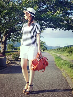 rierie993さん（レディース・151cm）の夏コーディネート