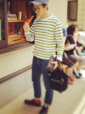 カツレツさん（メンズ・170cm）の夏コーディネート