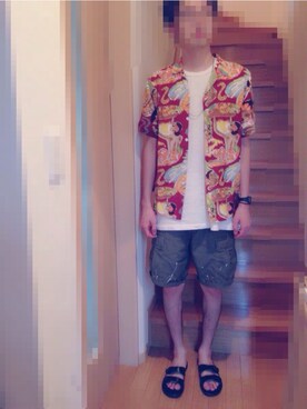 kingさん（メンズ・180cm）の夏コーディネート