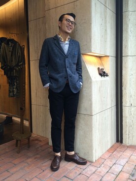 うえすさん(メンズ・172cm)の秋コーディネート