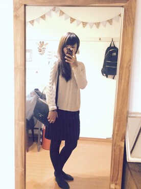 megoooonさん（レディース・167cm）の冬コーディネート