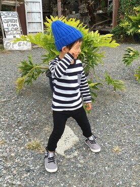 Souさん（キッズ・90cm）の秋コーディネート