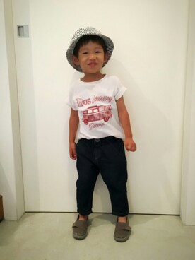 Souさん(キッズ・100cm)の夏コーディネート