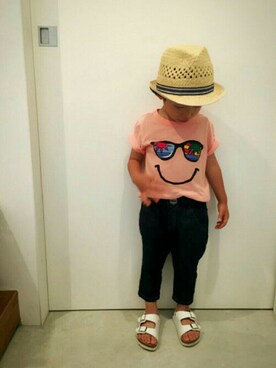 Souさん（キッズ・100cm）の夏コーディネート