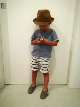 Souさん（キッズ・100cm）の夏コーディネート