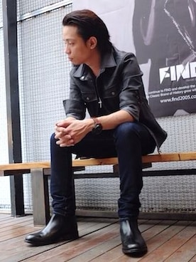 「Loake（ローク）のアイテム（ブーツ）」を使った、Shawn0415さん（メンズ・165cm）の夏コーディネート