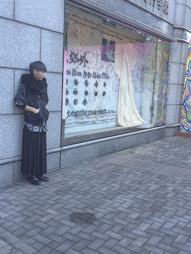 「文化服装学院」｜「アイテム（ブルゾン）」を使った、ホソカワさん（メンズ・170cm）の秋コーディネート