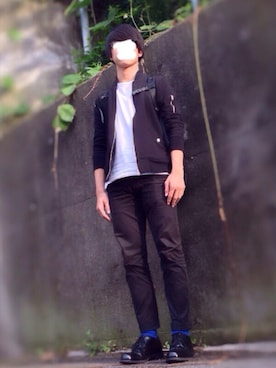 かんぱんさん（メンズ・169cm）の夏コーディネート