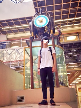 かんぱんさん（メンズ・169cm）の夏コーディネート