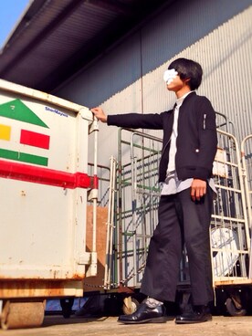 かんぱんさん（メンズ・169cm）の秋コーディネート