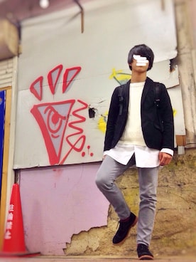 かんぱんさん（メンズ・169cm）の秋コーディネート