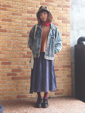 「A MERRY HEART」｜Jessie さん（レディース・156cm）の夏コーディネート