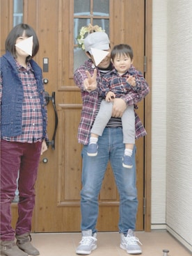 takeさん（キッズ・80cm）の春コーディネート