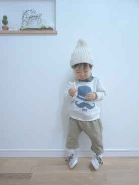 takeさん（キッズ・80cm）の春コーディネート