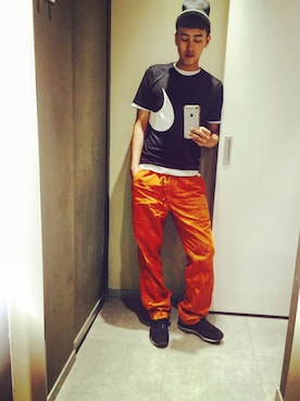 「NIKE INTERNATIONALIST」｜Tyruさん（メンズ・174cm）の秋コーディネート