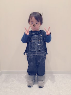 p y o k o さん（キッズ・80cm）の春コーディネート