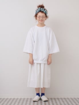 「POU DOU DOU（プードゥドゥ）のアイテム」を使った、よちさん（レディース・157cm）の春コーディネート