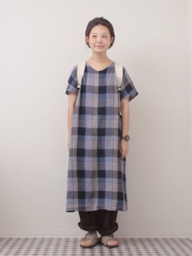 「RNA（アールエヌエー）のアイテム」を使った、よちさん（レディース・157cm）の夏コーディネート