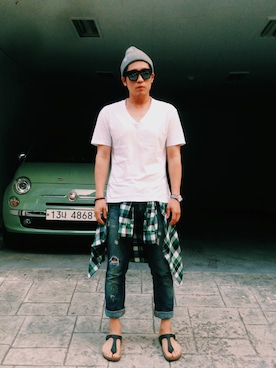 Fisher Kimさんのコーディネート