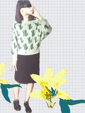 吕豆苗wwwさんのコーディネート