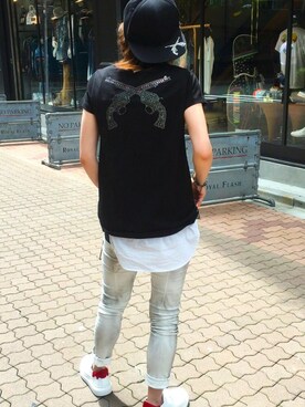 Shih-huiさん（レディース・158cm）の夏コーディネート