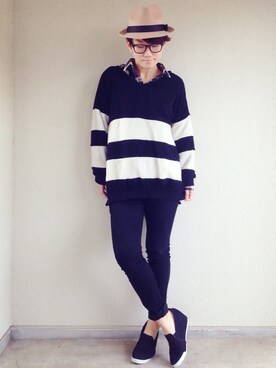 まよさん（レディース・160cm）の秋コーディネート