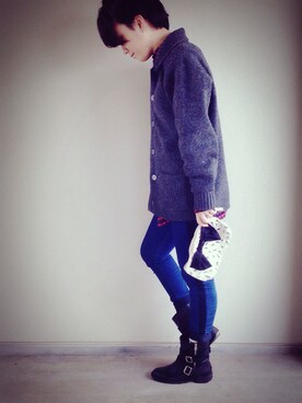 まよさん(レディース・160cm)の冬コーディネート