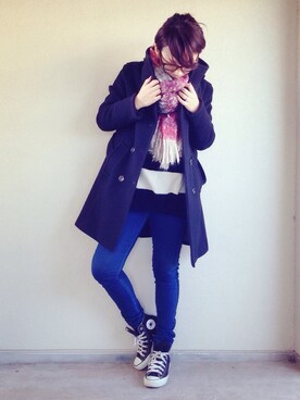 まよさん(レディース・160cm)の冬コーディネート