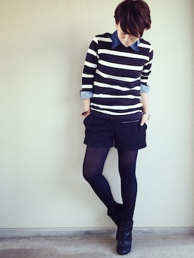 まよさん（レディース・160cm）の春コーディネート