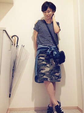 まよさん（レディース・160cm）の夏コーディネート
