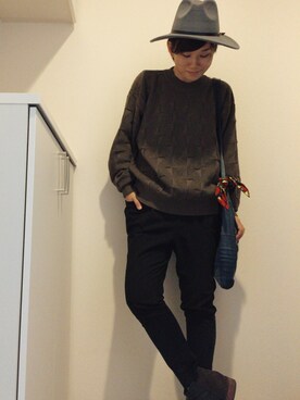 まよさん（レディース・160cm）の秋コーディネート