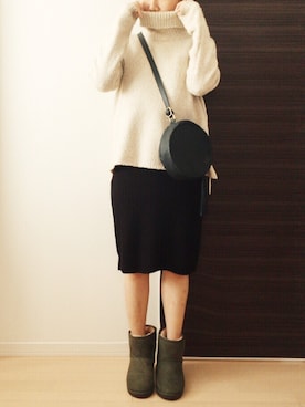 まよさん（レディース・160cm）の冬コーディネート