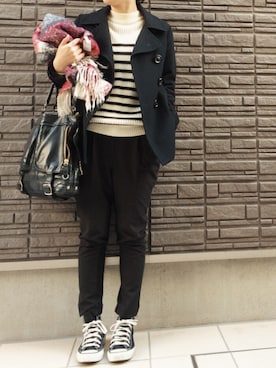 「alternative version WR （オルタナティブバージョンダブルアール）のアイテム」を使った、まよさん（レディース・160cm）の冬コーディネート