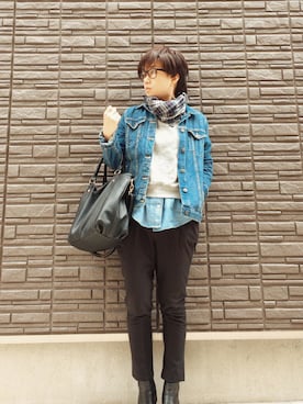 まよさん（レディース・160cm）の春コーディネート