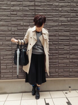 まよさん（レディース・160cm）の春コーディネート