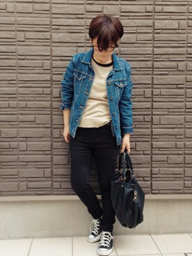 まよさん（レディース・160cm）の春コーディネート