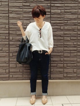 まよさん(レディース・160cm)の春コーディネート