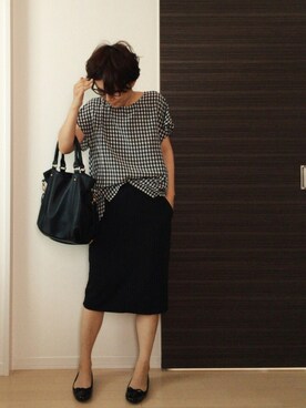 まよさん（レディース・160cm）の夏コーディネート