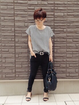 まよさん（レディース・160cm）の夏コーディネート