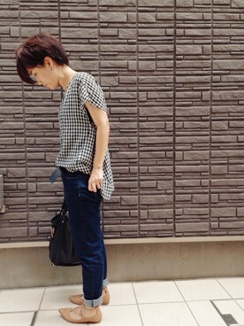 まよさん（レディース・160cm）の夏コーディネート