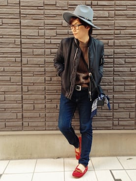 まよさん（レディース・160cm）の秋コーディネート